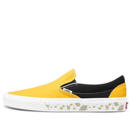 Кроссовки slip-on black yellow 'black yellow' Vans, черный vn0a4bv3068 | black/yellow
