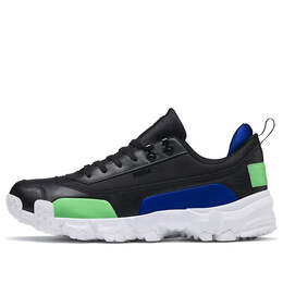 Кроссовки trailfox leather black green blue Puma, черный 369470-02 | black/blue/green