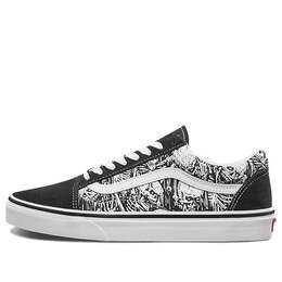 Кроссовки old skool 'forgotten bones' Vans, черный vn0a4bv5v8v | black