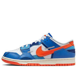 Кроссовки dunk low scrap 'knicks' Nike, синий dm0128-100 | blue/white/orange