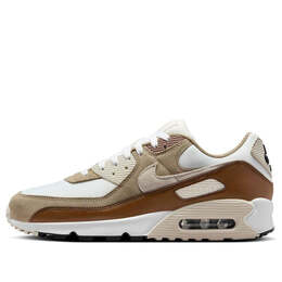 Кроссовки air max 90 'summit white khaki' Nike, белый dm0029-109 | summit white/khaki/light orewood brown/black