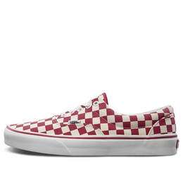 Кроссовки era checkerboard red Vans, красный vn0a4bv4ty5 | red/white