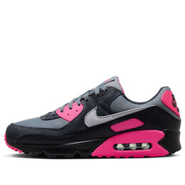 Кроссовки air max 90 'hyper pink' Nike, серый dm0029-010 | cool grey/wolf grey/hyper pink/black/anthracite