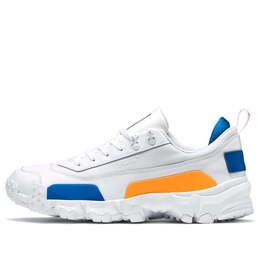 Кроссовки trailfox leather white blue yellow Puma, белый 369470-01 | white/blue/yellow
