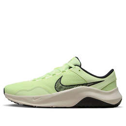 Кроссовки legend essential 3 next nature 'barely volt' Nike, мультиколор dm1120-700 | barely volt/volt/beige/black