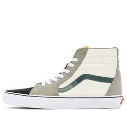 Кроссовки sk8-hi 'mix & match - vetiver bistro green' Vans, зеленый vn0a4bv61ib | green/gray/white