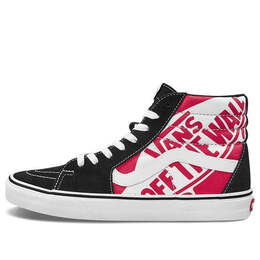 Кроссовки sk8-hi 'off the wall - heel scab' Vans, черный vn0a4bv6v3t | black/red