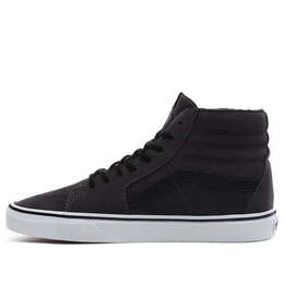 Кроссовки suede sherpa sk8-hi 'black white' Vans, черный vn0a4bv6tc1 | black/white