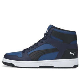 Кроссовки rebound layup 'limoges peacoat' Puma, черный 369573-22 | black/blue