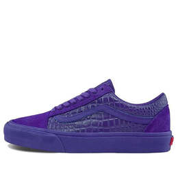Кроссовки old skool vlt lx 'croc skin - deep blue' Vans, фиолетовый vn0a4bvf2tp | purple