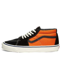 Кроссовки og sk8-mid lx 'exuberance' Vans, черный vn0a4bvcxdv | black/orange