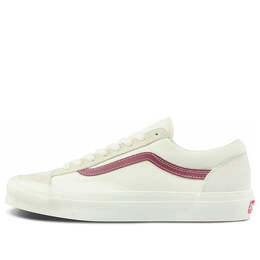Кроссовки og style 36 lx 'classic white pomegranate' Vans, белый vn0a4bve9x6 | white/red