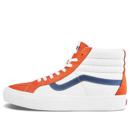 Кроссовки sk8-hi reissue vlt lx 'white orange' Vans, белый vn0a4bvh22e | white/orange