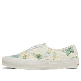 Кроссовки kith x og authentic lx 'vintage roses' Vans, бежевый vn0a4bv9djr | cream/green