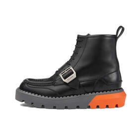 Кроссовки gg lace-up boot 'black' Gucci, черный 739867-aabz0-1000 | black