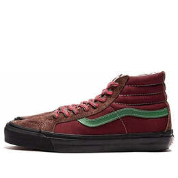 Кроссовки sk8-hi vault retro skateboarding shoes red wine red Vans, красный vn0a4bvbtix | wine red