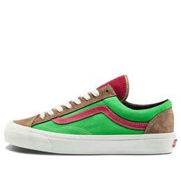 Кроссовки og style 36 lx 'red green' Vans, зеленый vn0a4bvetpf | green/red