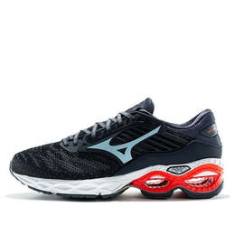 Кроссовки wave creation black/blue/red Mizuno, синий j1gc210120 | blue/red