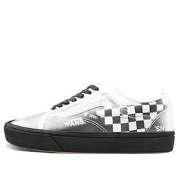 Кроссовки slip-skool comfycush ' block - black checker' Vans, черный vn0a4p3e1tq | black/white