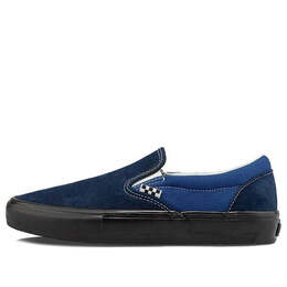 Кроссовки skate slip-on vcu sneakers black/blue Vans, синий vn0a4bwdngv | blue/black