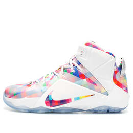 Кроссовки lebron 12 ext 'prism' Nike, красный 748861-900 | multi-colorred/white
