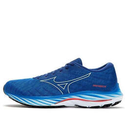 Кроссовки wave rider 26 'blue white' Mizuno, синий j1gc220305 | blue/white