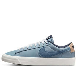 Кроссовки blazer low gt sb 'light denim' Nike, синий dm8890-100 | blue/white