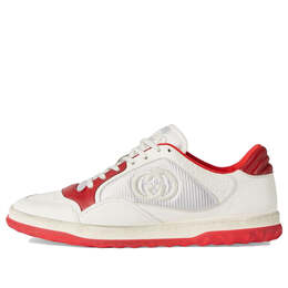 Кроссовки mac80 embroidered sneakers 'white red' Gucci, белый 749896-aab79-9150 | off white/red