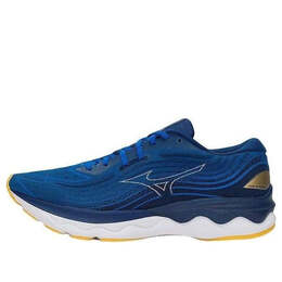 Кроссовки wave skyrise 4 'blue' Mizuno, синий j1gc230903 | blue/orange/gold/white