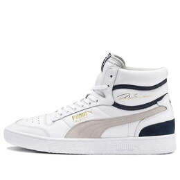 Кроссовки ralph sampson mid retro 'og' Puma, белый 370718-01 | white/grey