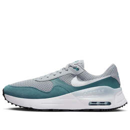 Кроссовки air max systm 'wolf grey aqua blue' Nike, серый dm9537-006 | grey/green