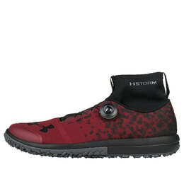 Кроссовки fat tire ascent mid 'red black' Under Armour, красный 1289139-600 | red/black