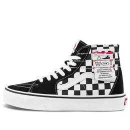 Кроссовки sk8-hi checkered 'black white' Vans, черный vn0a4u161aa | black/white