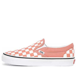 Кроссовки classic slip-on 'rose dawn checkerboard' Vans, розовый vn0a4u381gl | pink/blue