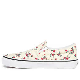 Кроссовки classic slip-on 'ditsy floral' Vans, белый vn0a4u3816z | white/red