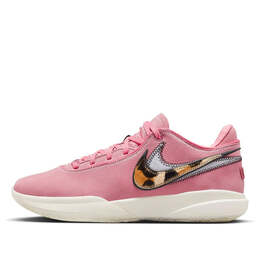 Кроссовки lebron 20 'pink' Nike, розовый dq3828-900 | pink/white