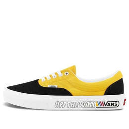 Кроссовки era retro casual skate shoes black yellow splicing 'black yellow' Vans, черный vn0a4u39264 | black/yellow
