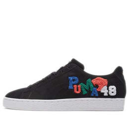 Кроссовки suede classic badges Puma, черный 371580-01 | black