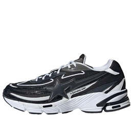 Кроссовки x a bathing ape orketro 'black white' Adidas, черный jh6361 | core black/cloud white/silver metallic