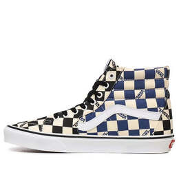 Кроссовки big check sk8-hi 'black/navy' Vans, черный vn0a4u3cwrt | black/blue
