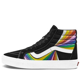 Кроссовки sk8-hi reissue 'refract - white' Vans, черный vn0a4u3dwn7 | black