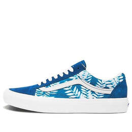 Кроссовки old skool 'solar floral true blue' Vans, синий vn0a4u3bwv8 | blue