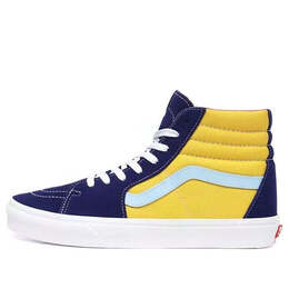 Кроссовки sunshine sk8-hi yellow blue Vans, желтый vn0a4u3cwny | yellow/blue