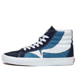 Кроссовки sk8-hi reissue 'warp - parisian night navy' Vans, синий vn0a4u3d21q | blue/white