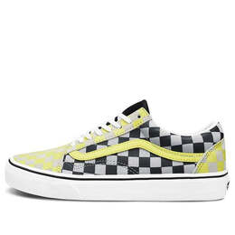 Кроссовки old skool checkerboard blackyellow Vans, желтый vn0a4u3bxf9 | blackyellow