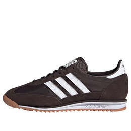 Кроссовки sl 72 og 'dark brown white' Adidas, коричневый ji0188 | dark brown/cloud white/gum
