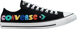 Кроссовки Converse Chuck Taylor All Star Low Happy Faces, черный 172827f | black
