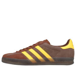 Кроссовки gazelle indoor 'preloved brown spark' Adidas, коричневый ji2588 | preloved brown/spark /earth strata