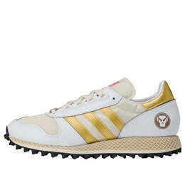 Кроссовки x goldie silverbirch spzl 'white metallic gold' Adidas, белый ji2085 | cloud white/cloud white/gold