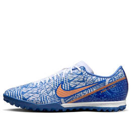 Кроссовки zoom mercurial vapor 15 academy cr7 tf 'blue white' Nike, синий dq5319-182 | blue/white